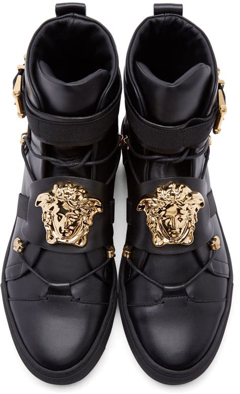 versace usa mens boots|Versace couture shoes men's.